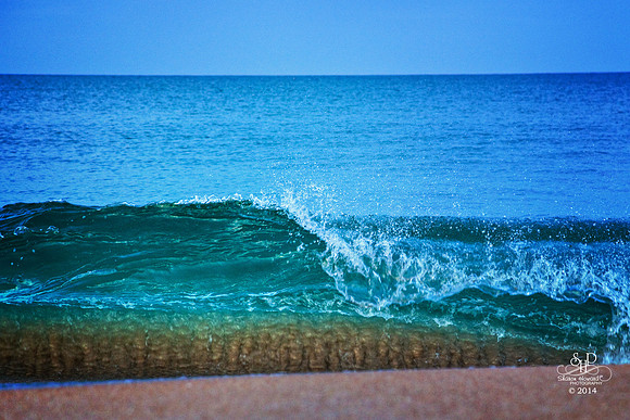 Blue Green Wave
