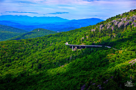 Rough Ridge Trail View of Linville Viaduct